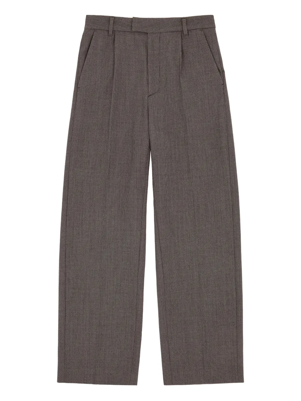 MM6 Maison Margiela ヘリンボーン パンツ - グレー MM6 Maison Margiela ヘリンボーン パンツ - グレー