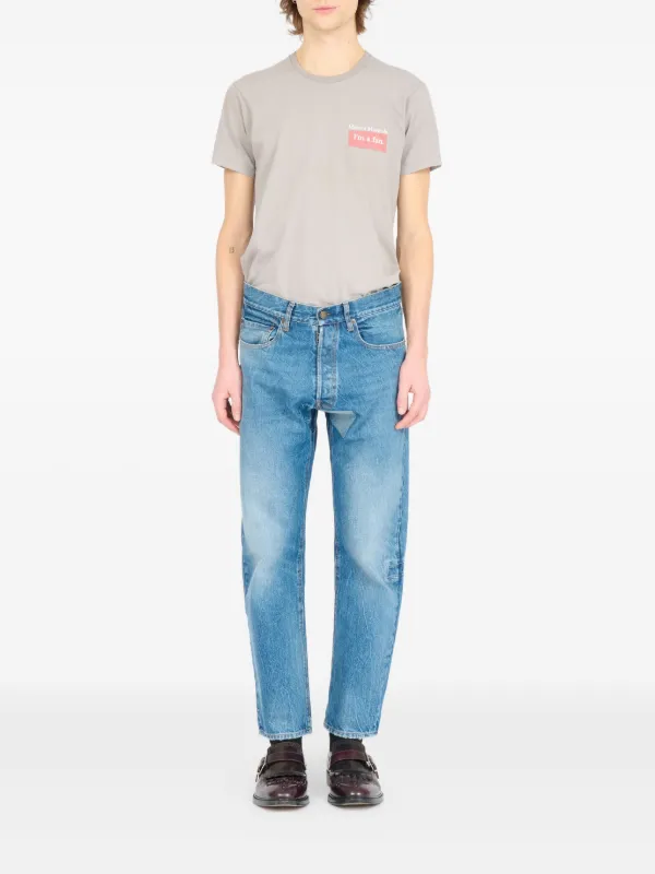 Maison Margiela コットン ジーンズ | ブルー | FARFETCH JP