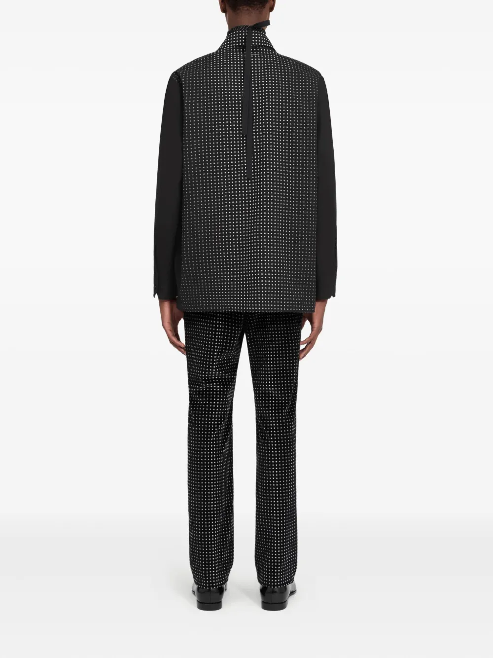MM6 Maison Margiela Overhemd met stippen Zwart