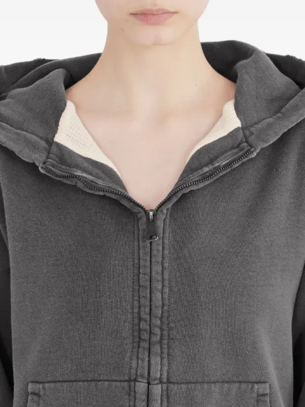 Maison Margiela zip-up Hoodie | Grey | FARFETCH