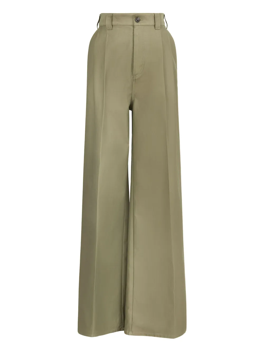 Maison Margiela Straight plooibroek Groen