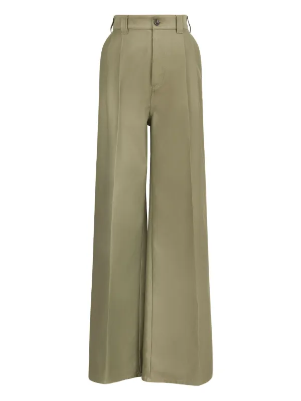 Maison Margiela ストレートパンツ | グリーン | FARFETCH JP