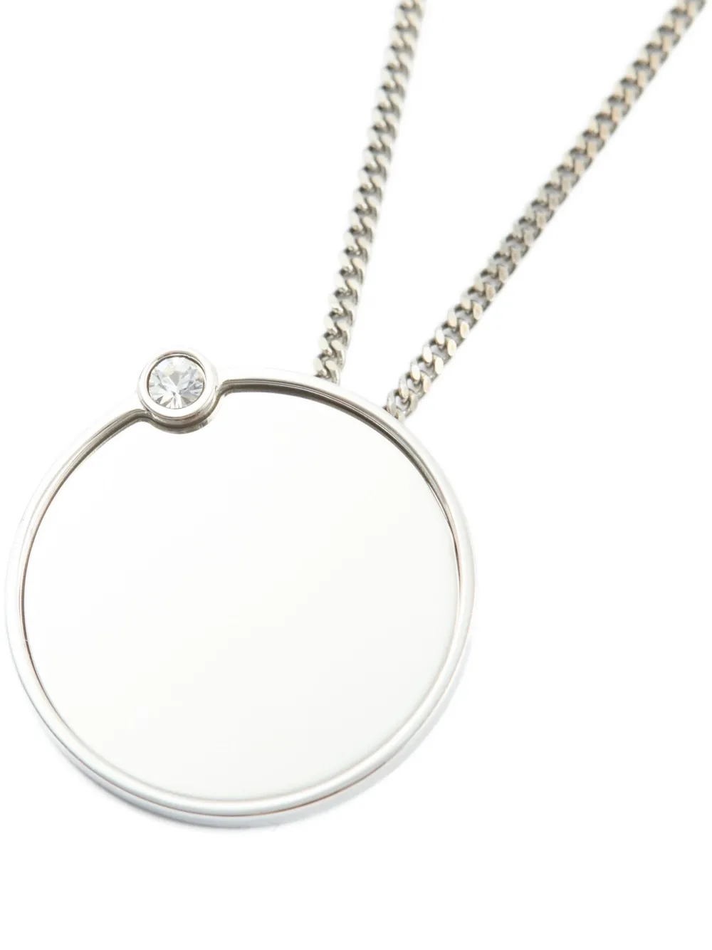 MM6 Maison Margiela Halsketting met hanger - Zilver
