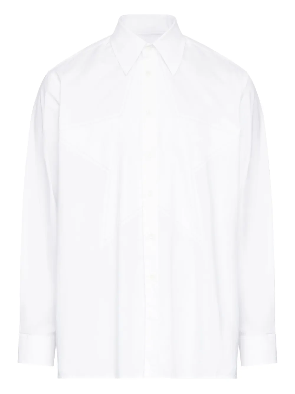 MM6 Maison Margiela コットン シャツ - ホワイト MM6 Maison Margiela コットン シャツ - ホワイト