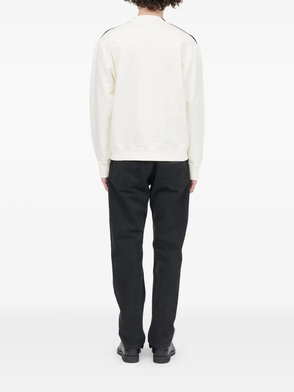 MM6 Maison Margiela Katoenen sweater Zwart