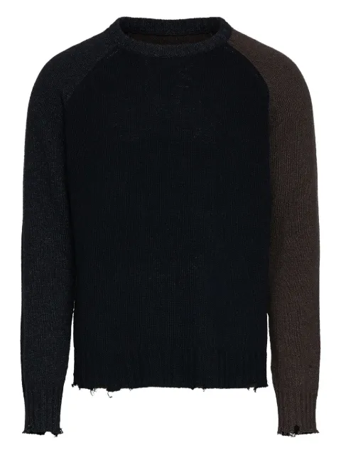 MM6 Maison Margiela distressed-hem jumper
