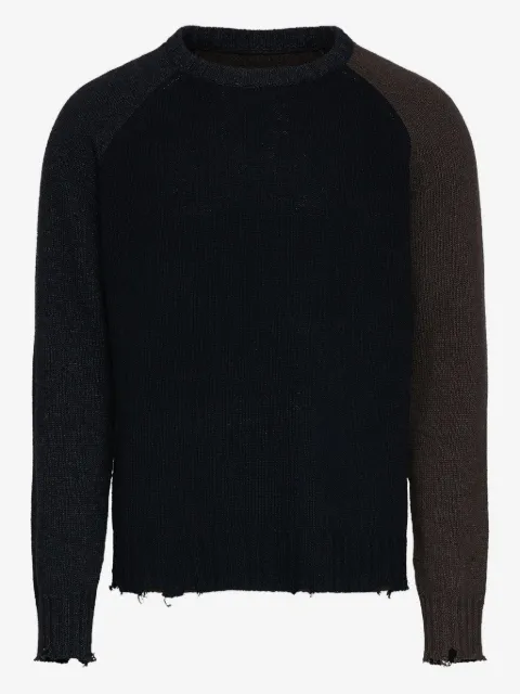 MM6 Maison Margiela distressed-hem jumper