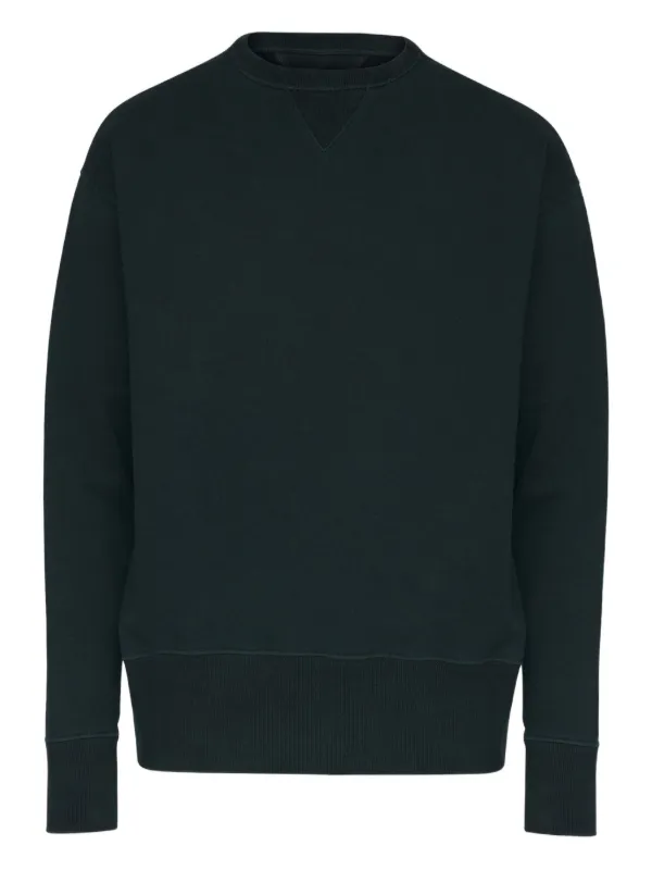 Maison Margiela クルーネック スウェットシャツ | ブラック | FARFETCH JP