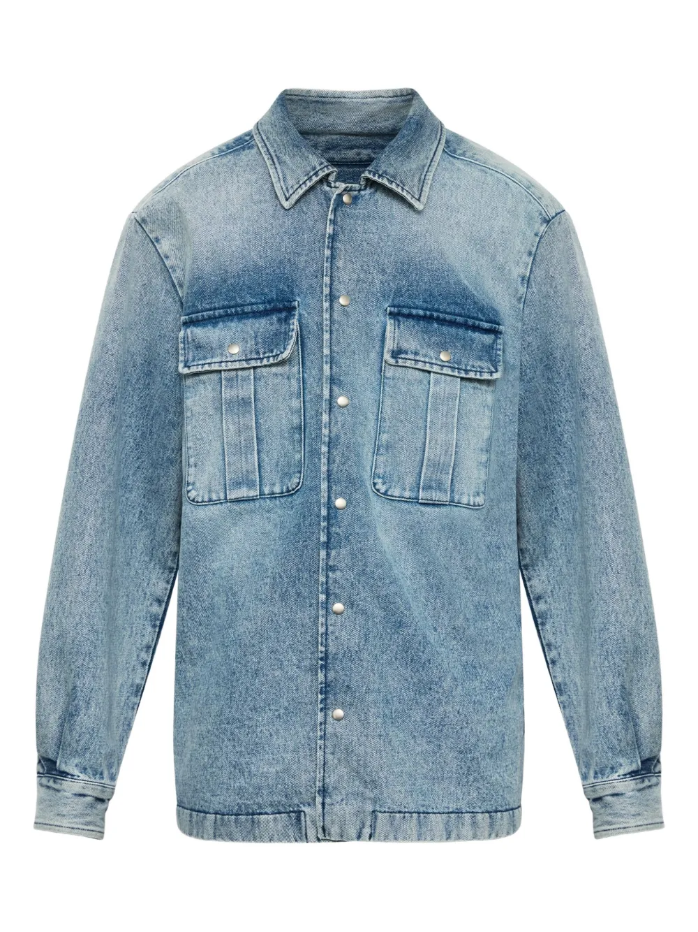 MM6 Maison Margiela ロングスリーブ シャツ - ブルー MM6 Maison Margiela ロングスリーブ シャツ - ブルー