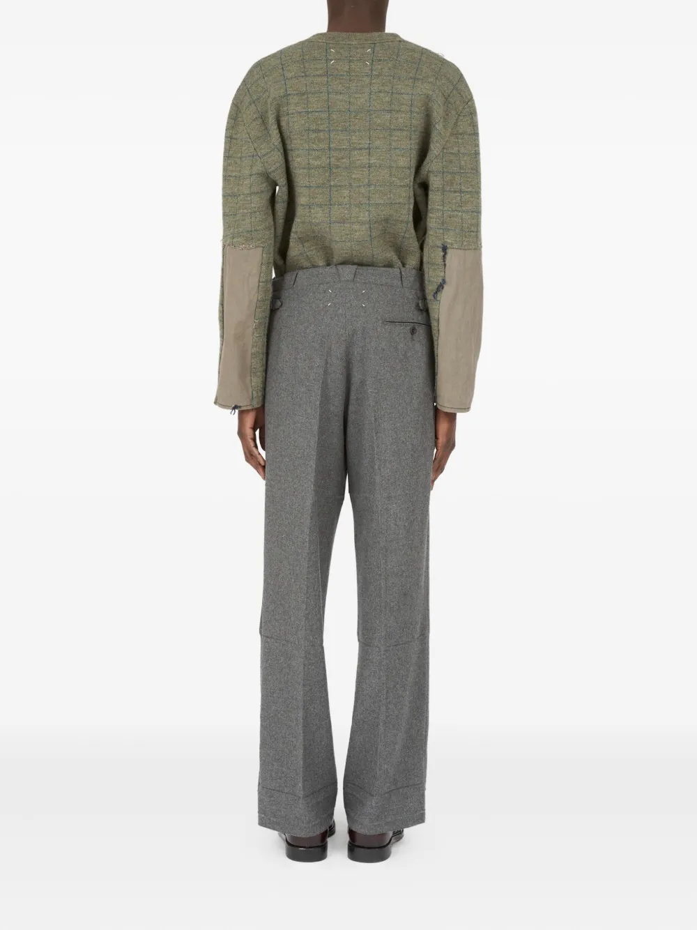 Maison Margiela Geplooide pantalon Grijs