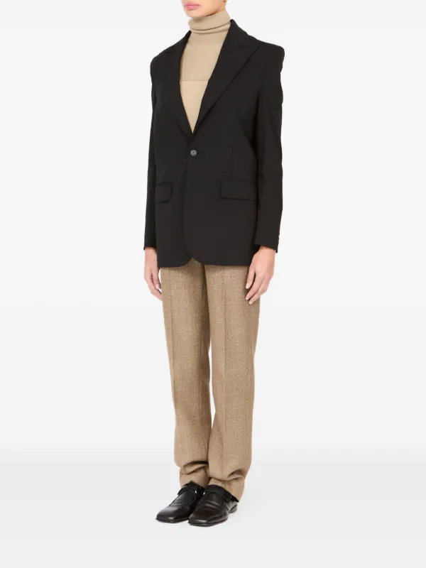 MM6 Maison Margiela テーラードジャケット | ブラック | FARFETCH JP