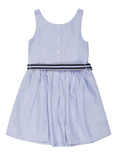 POLO RALPH LAUREN KIDS فستان بخصر مربوط