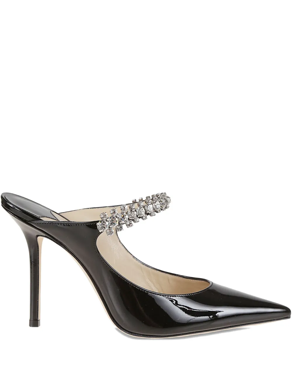Jimmy Choo 100mm Bing mules | Black | Image 1