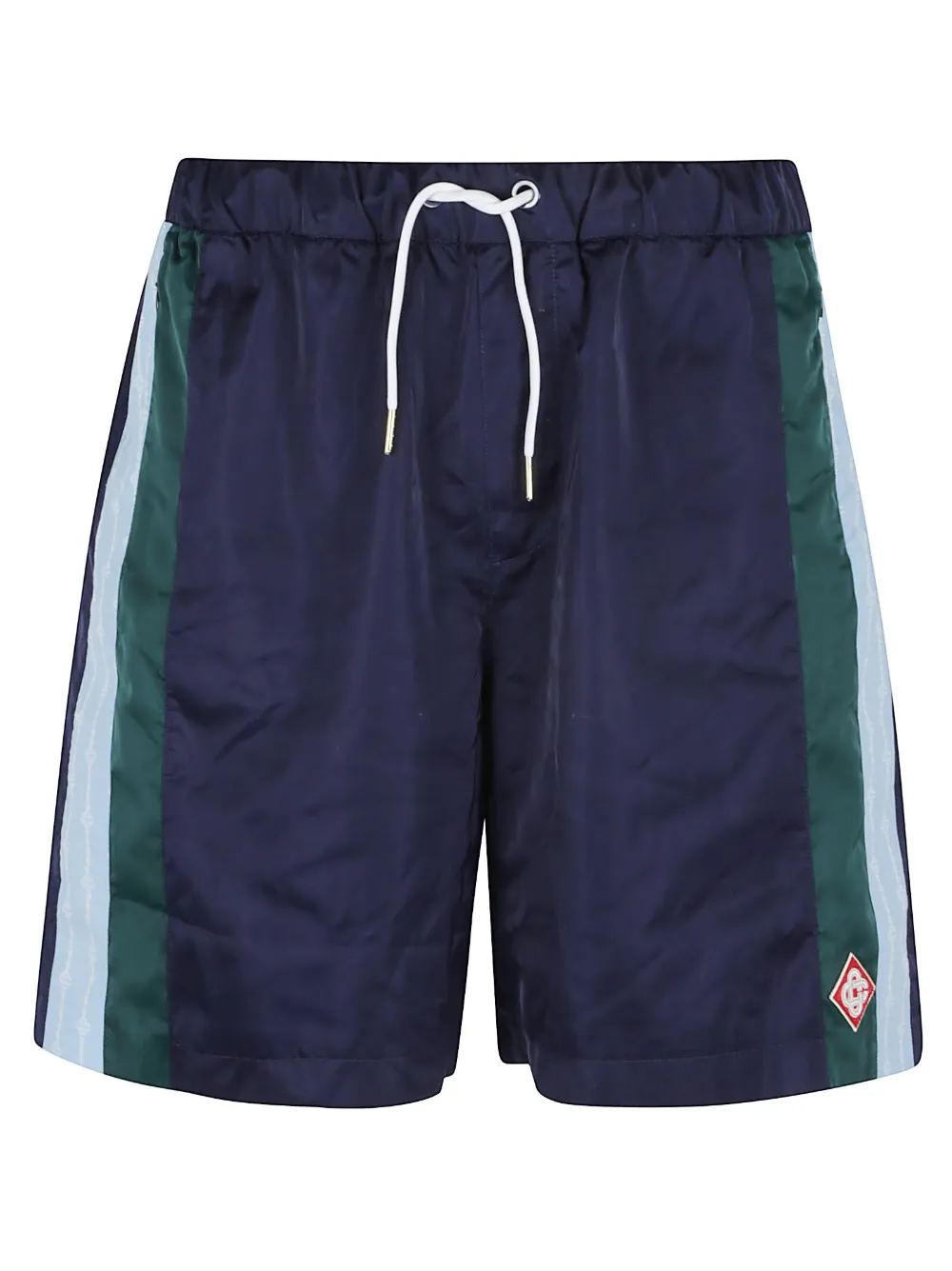 Casablanca stripe-detailed shorts | Blue | Image 1