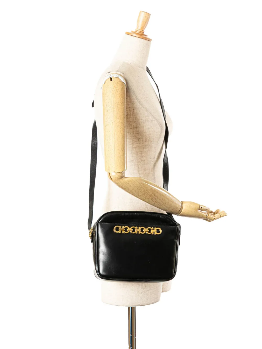 Ferragamo Pre-Owned 2021 Leather Gancini crossbody bag | Pre-Owned | Image 2
