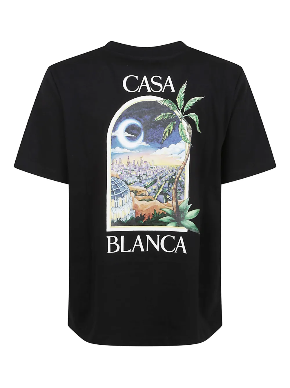 Casablanca LA Nights T-shirt - Zwart