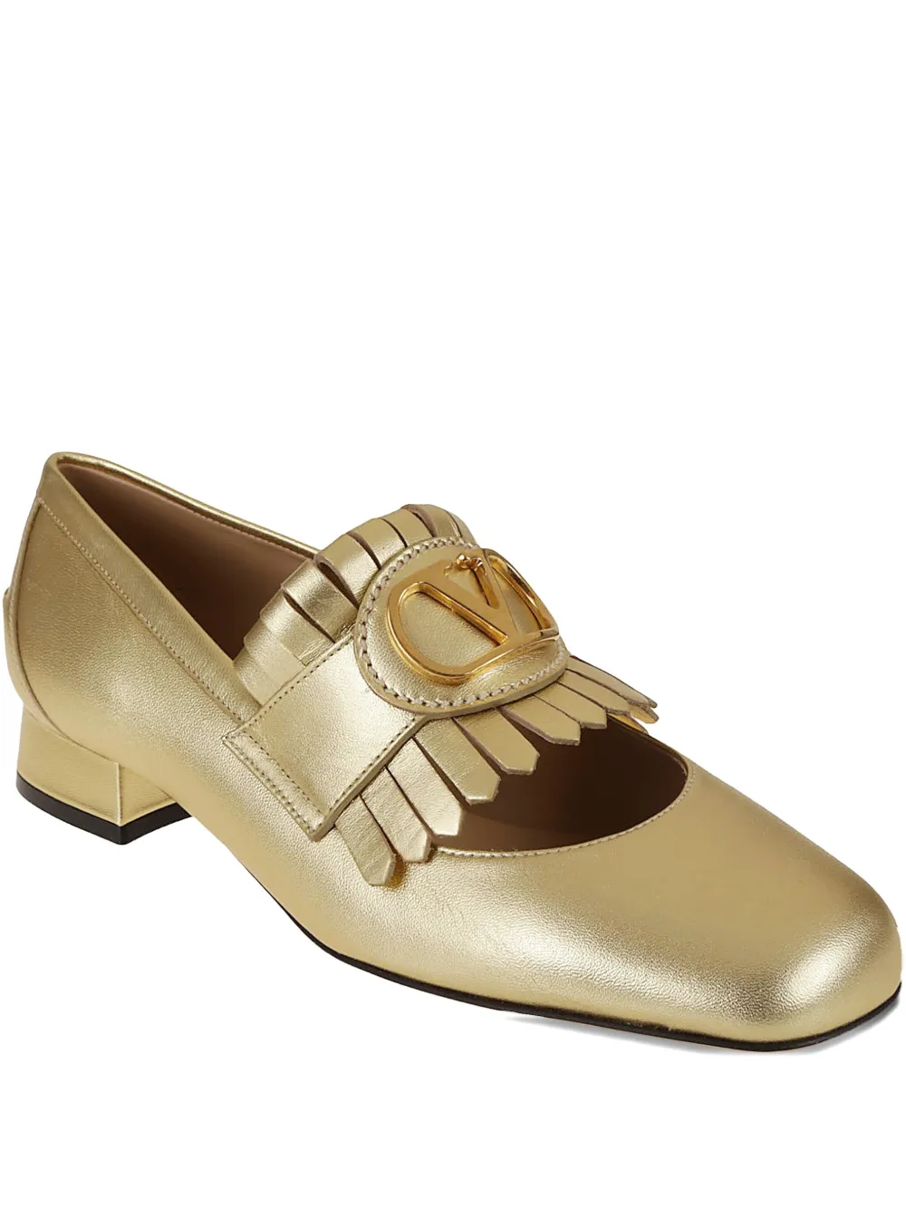 Valentino Garavani VLogo Signature loafers Gold