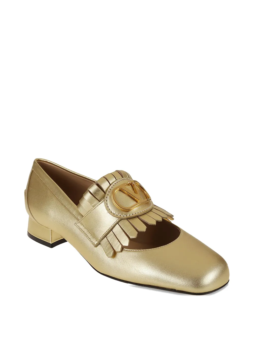 Valentino Garavani VLogo Signature loafers Gold
