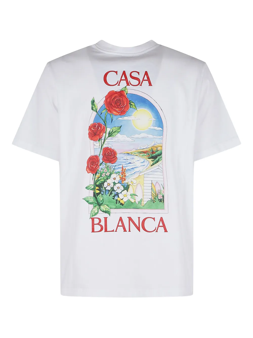 Casablanca LA Nights T-shirt - Wit
