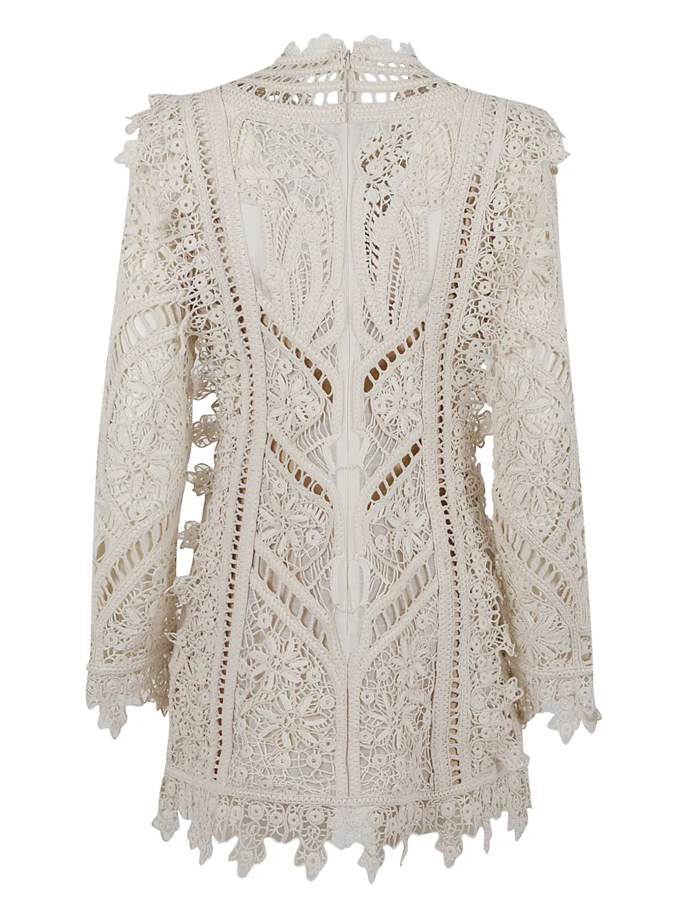 ZIMMERMANN Illuminate Cornelli mini dress - Beige