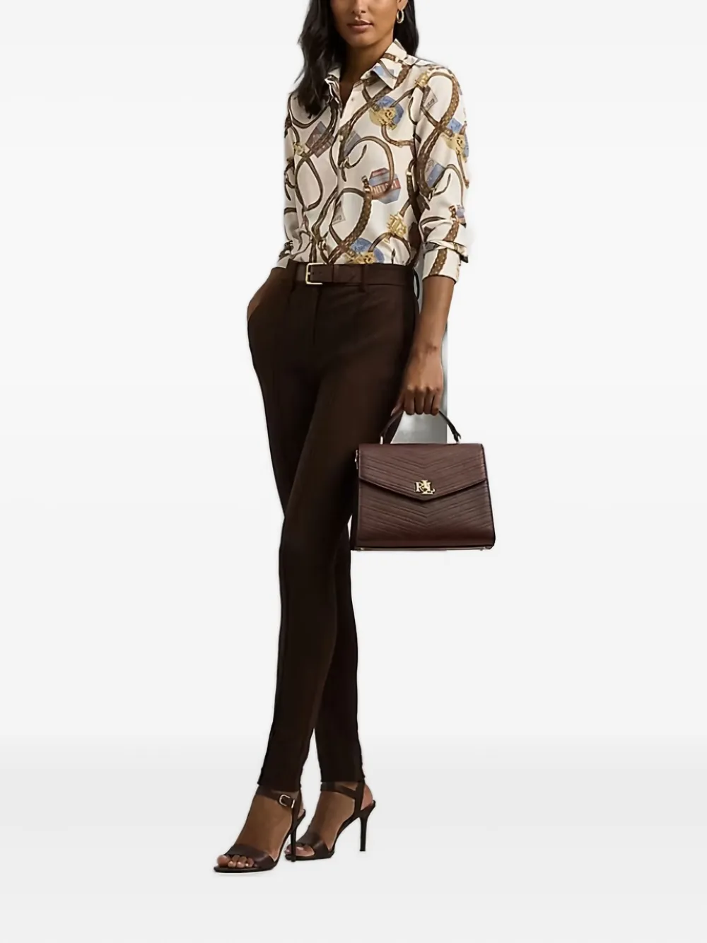 Lauren Ralph Lauren belted pants | Skinny Pants | Image 2