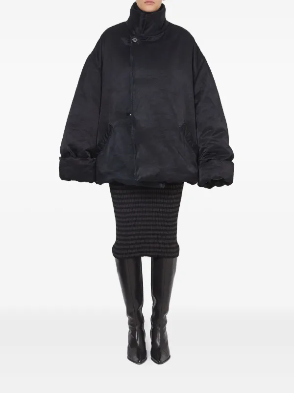 MM6 Maison Margiela パデッドジャケット | ブラック | FARFETCH JP