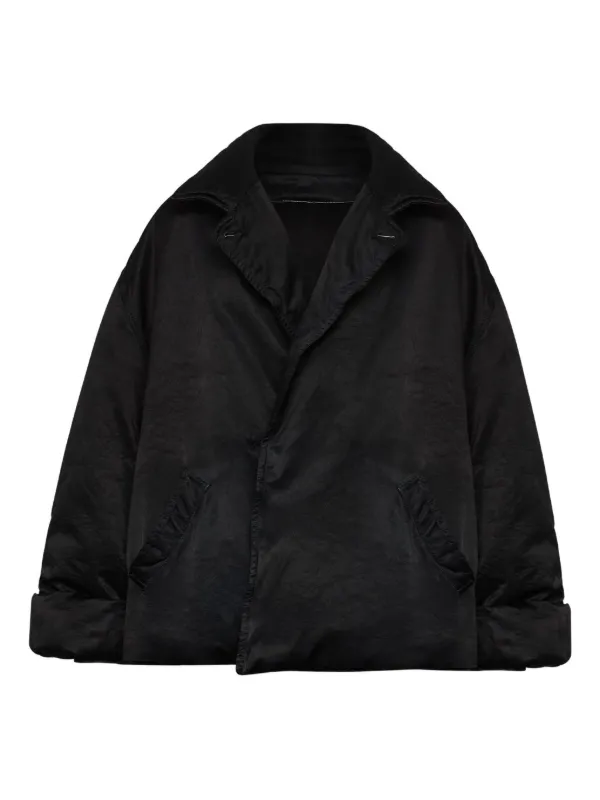 MM6 Maison Margiela パデッドジャケット | ブラック | FARFETCH JP