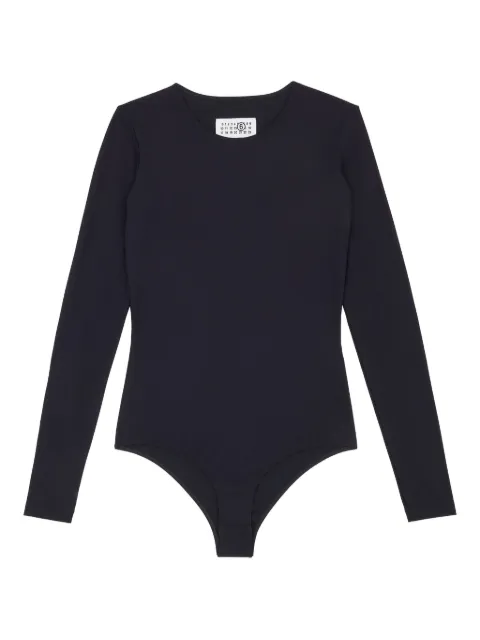 MM6 Maison Margiela long-sleeve jeans bodysuit