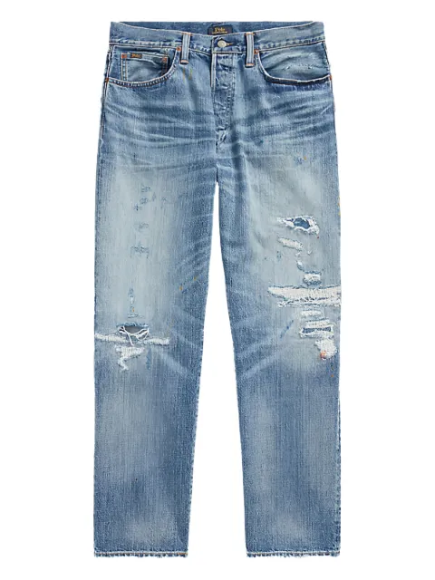 Polo Ralph Lauren jeans con efecto envejecido