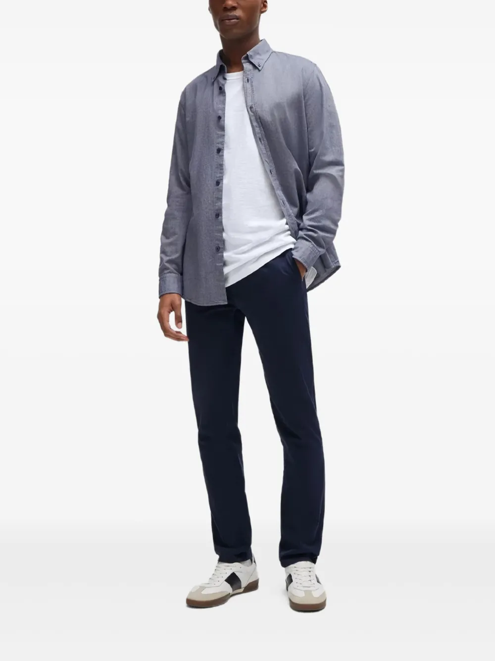 BOSS pantalon à patch logo | Pantalons droits | Image 2