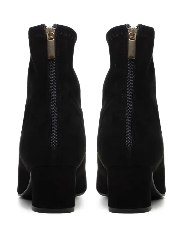 Suede Botines Paris Chile Poche Paris Botines De Gamuza Negro