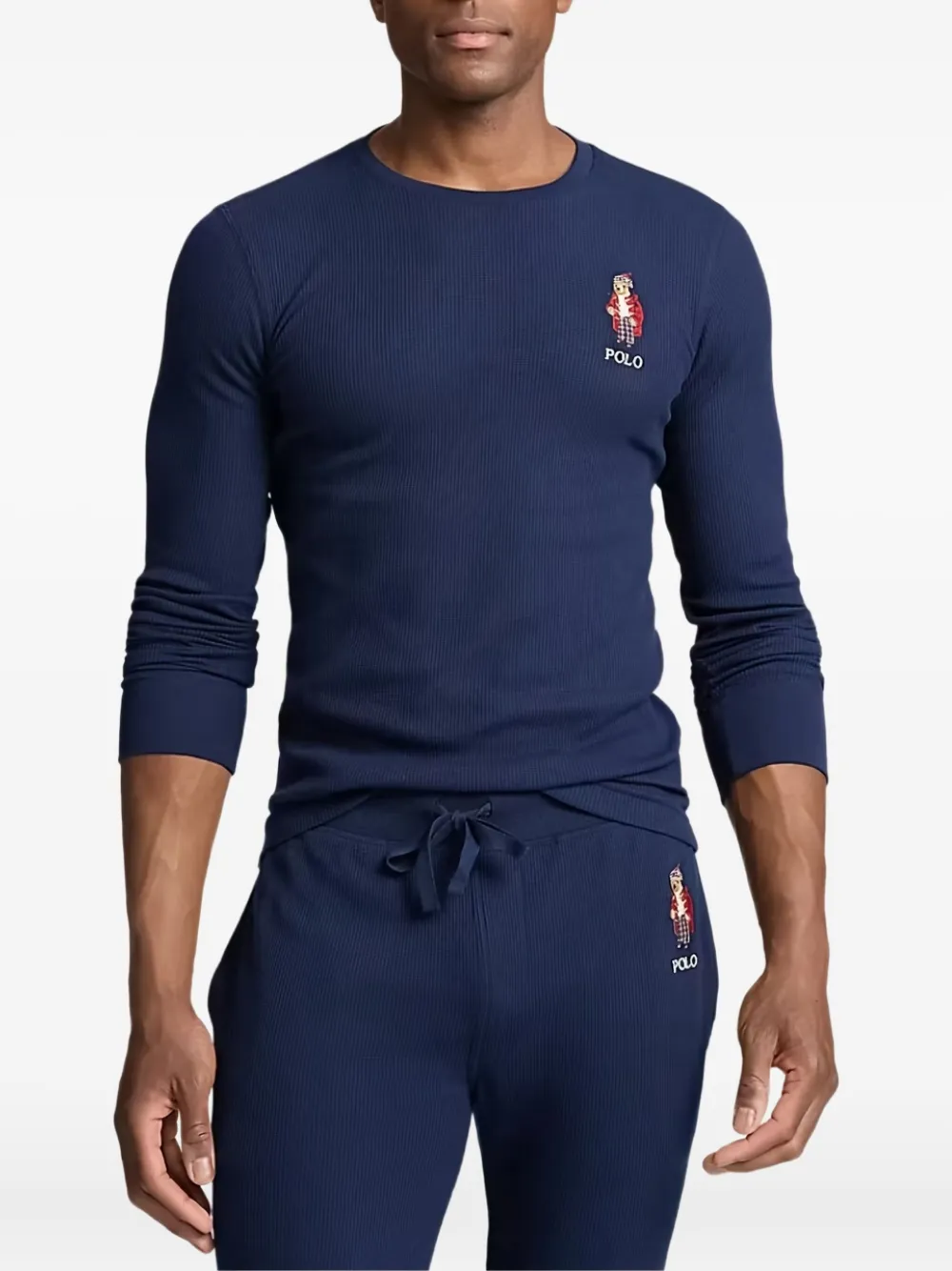 Polo Ralph Lauren T-shirt met Polo Bear-print Blauw