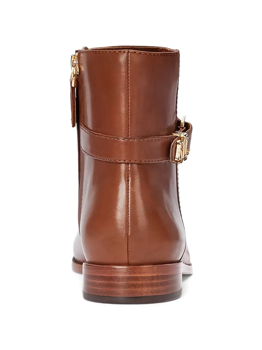 Lauren Ralph Lauren leather ankle boots Brown