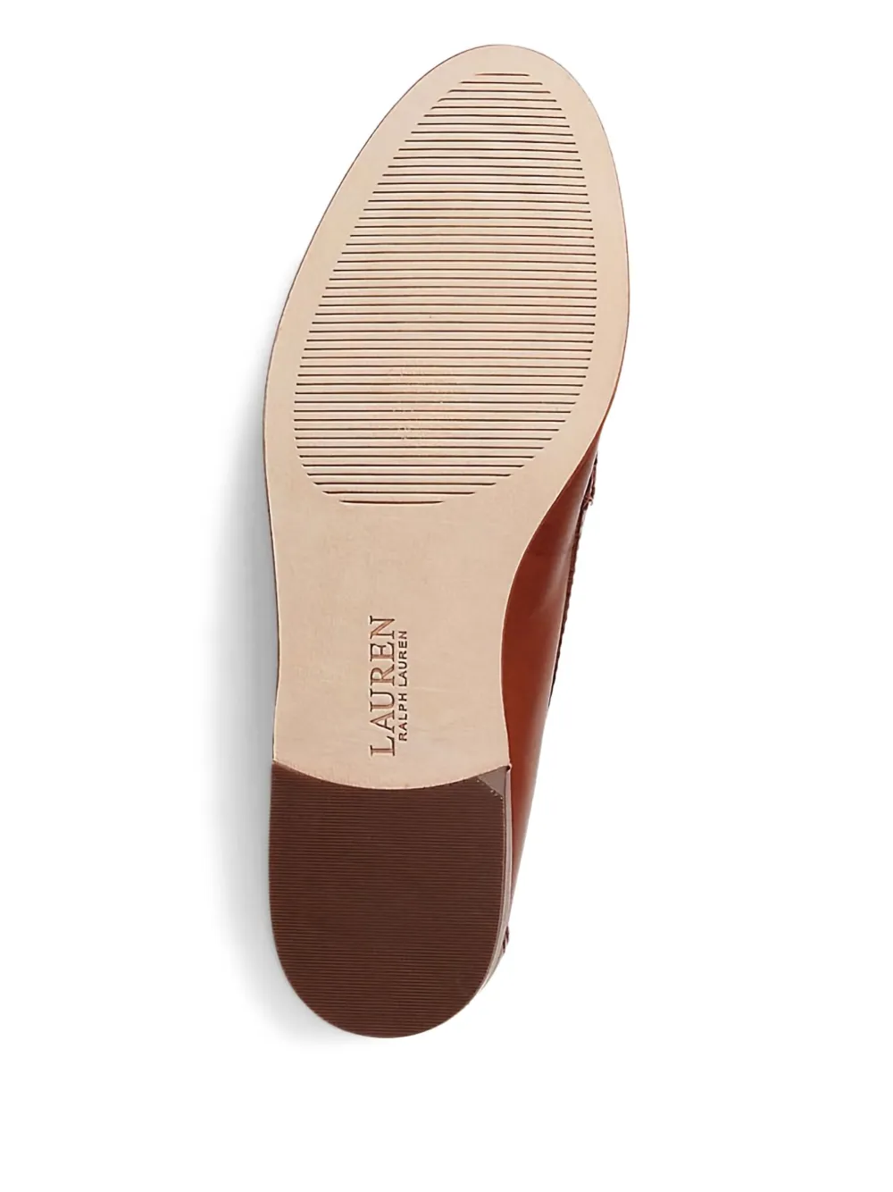 Lauren Ralph Lauren leather loafers Neutrals