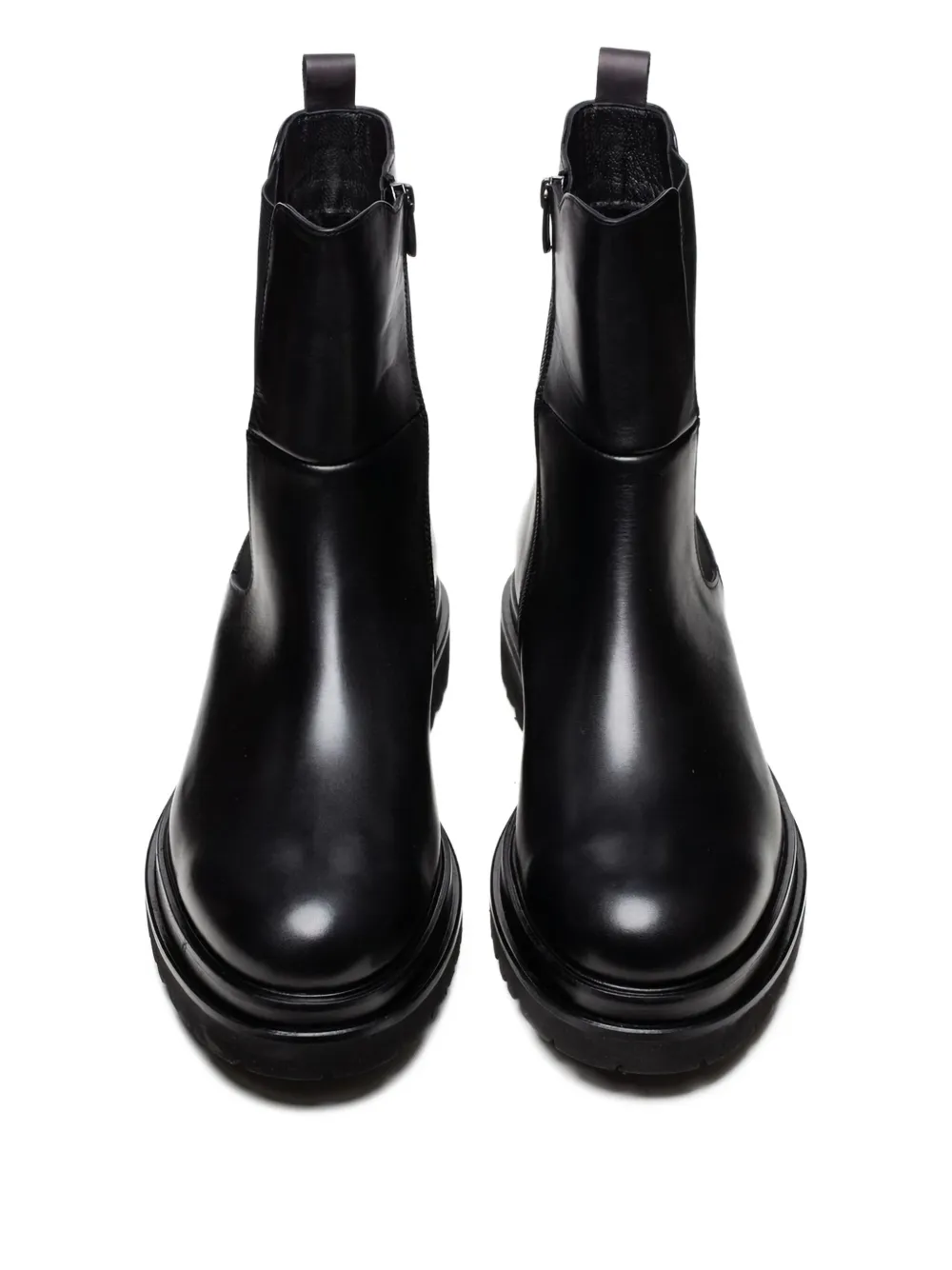 Poche Paris leather Chelsea boots Black