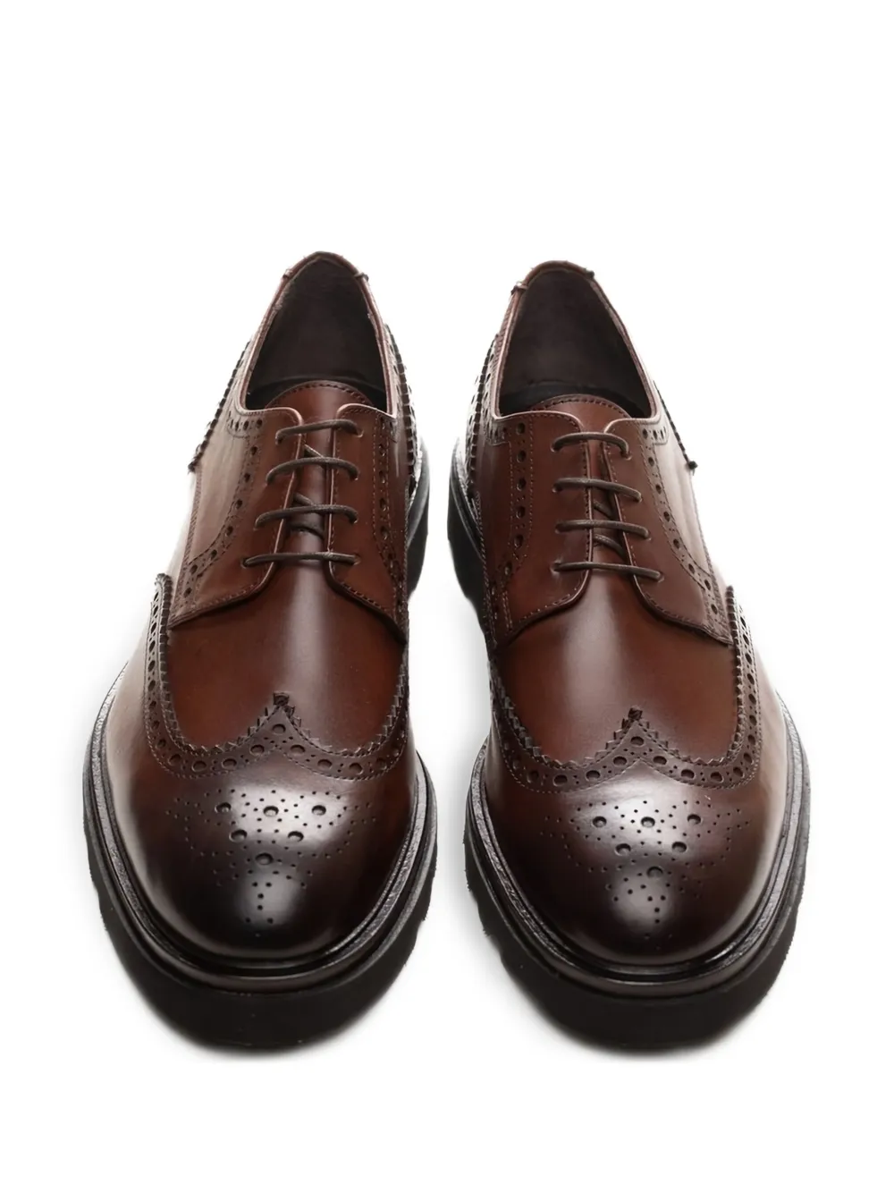 POCHE PARIS NICOLA LEATHER DERBY SHOES 