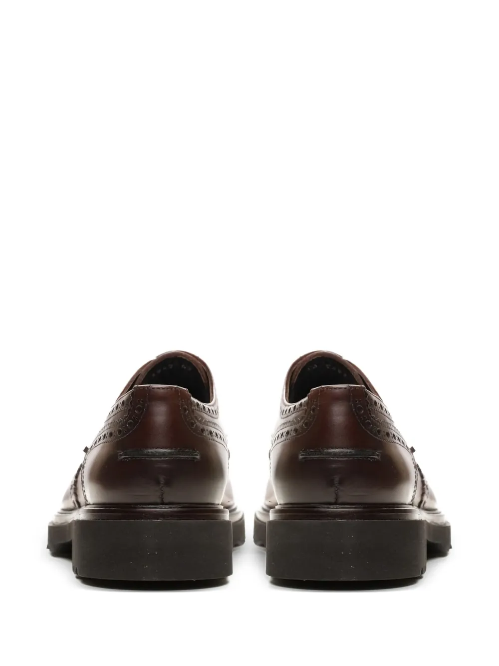 POCHE PARIS NICOLA LEATHER DERBY SHOES 