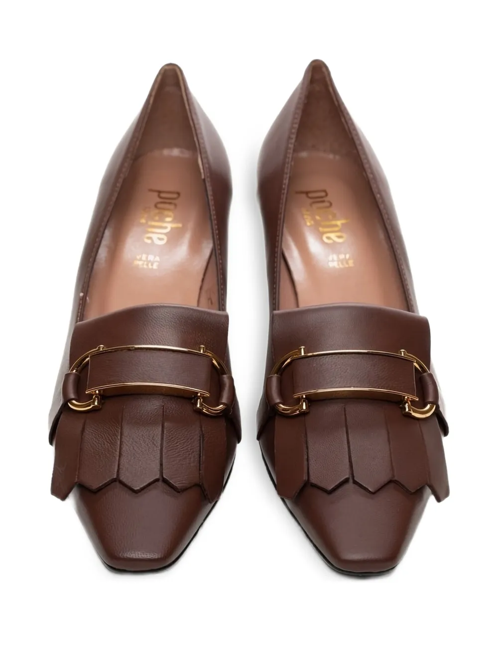 Poche Paris 50mm Lydie pumps Brown