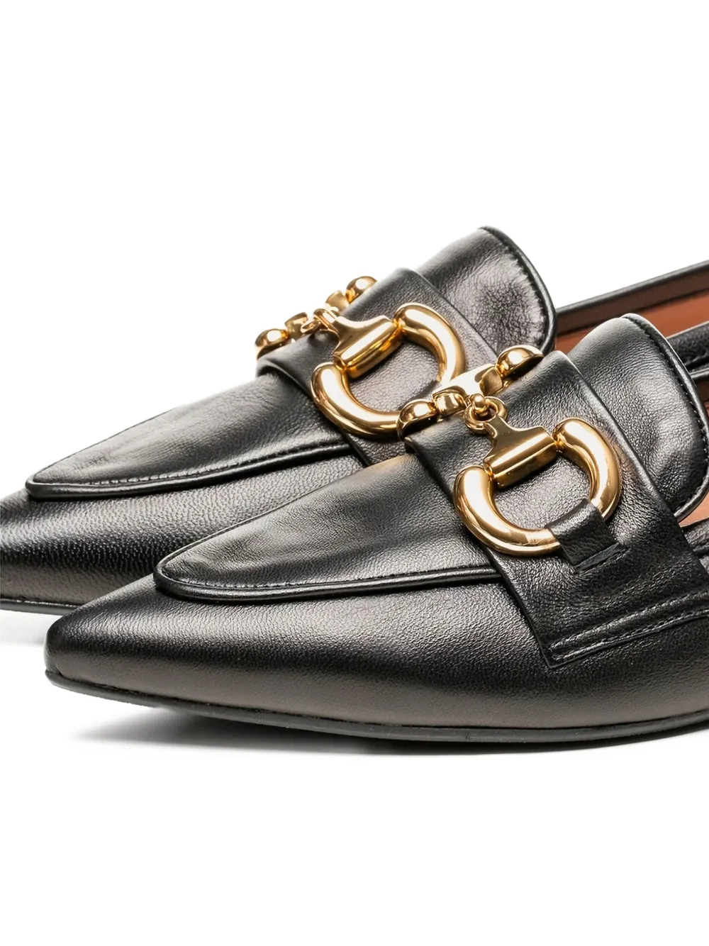 POCHE PARIS BUCKLE-DETAILED LOAFERS 