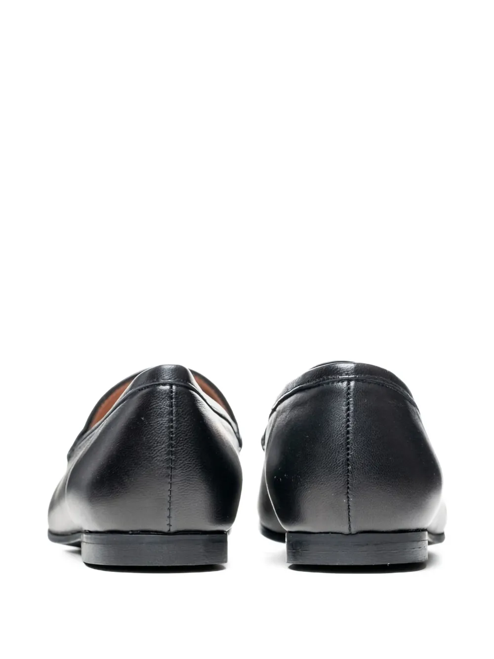 Poche Paris buckle-detailed loafers - Zwart