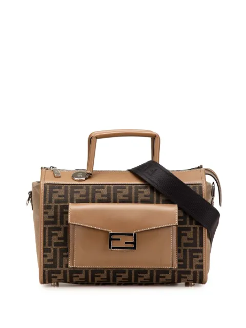Fendi Pre-Owned 2000-2010 Zucca Canvas Soft Trunk satchel
