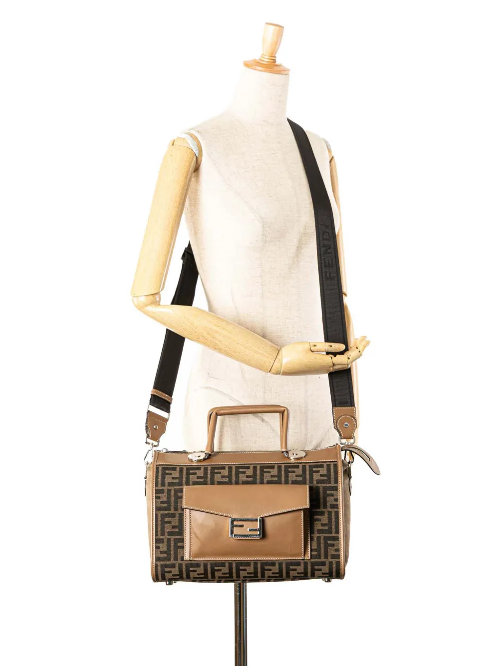 Fendi Pre-Owned bolsa satchel de lona Zucca suave 2000-2010 | Estilos de archivo | Image 2