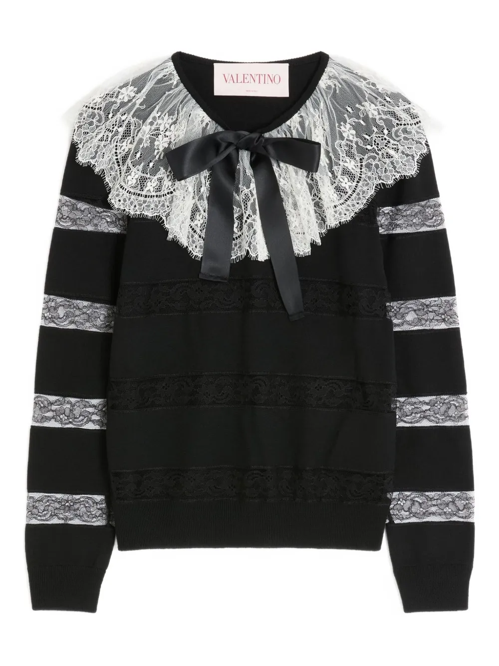 Valentino Garavani Wollen sweater Zwart