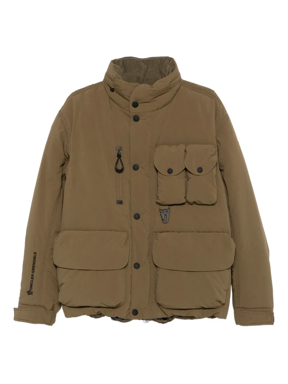 Moncler Grenoble chamarra militar Biganos | marrón | Image 1