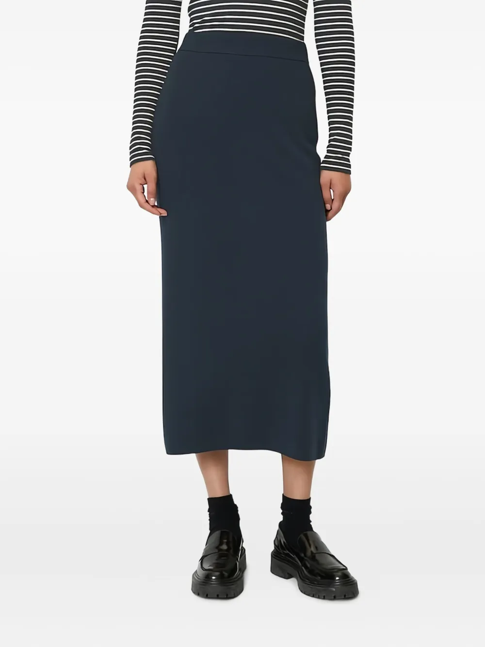 Marc O'Polo Midi-rok met split - 899 BLUE