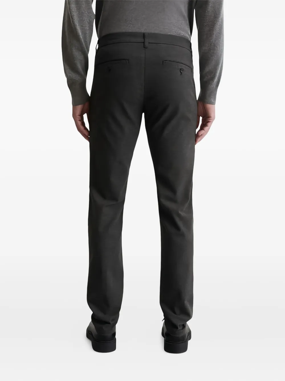 Marc O'Polo Broek met textuur Grijs