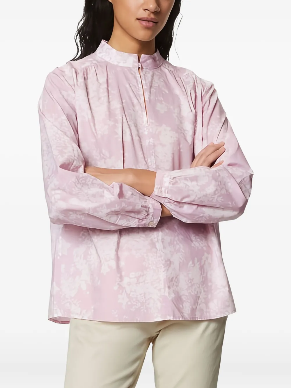Marc O'Polo floral-print high-neck blouse | Blouses | Image 2