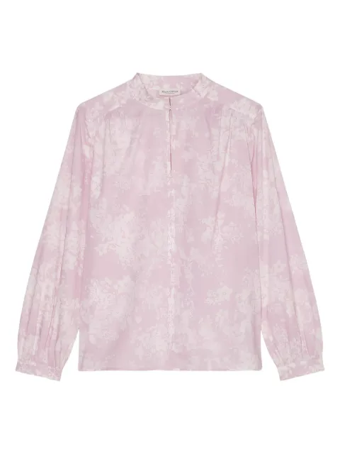 Marc O'Polo floral-print high-neck blouse
