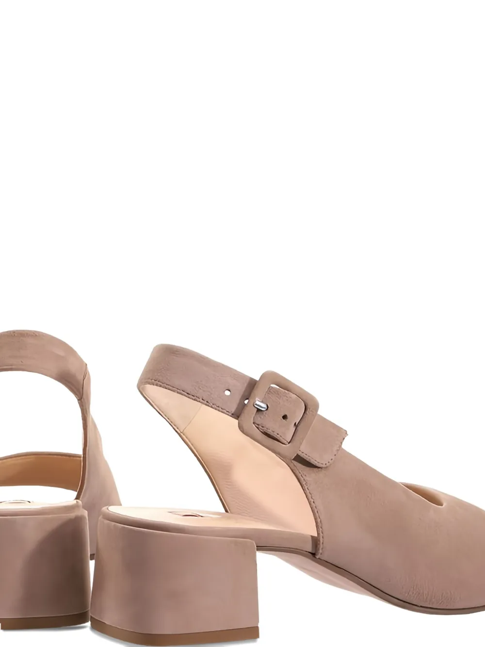 Hogl 45mm Klara block-heel open-toe sandals Neutrals
