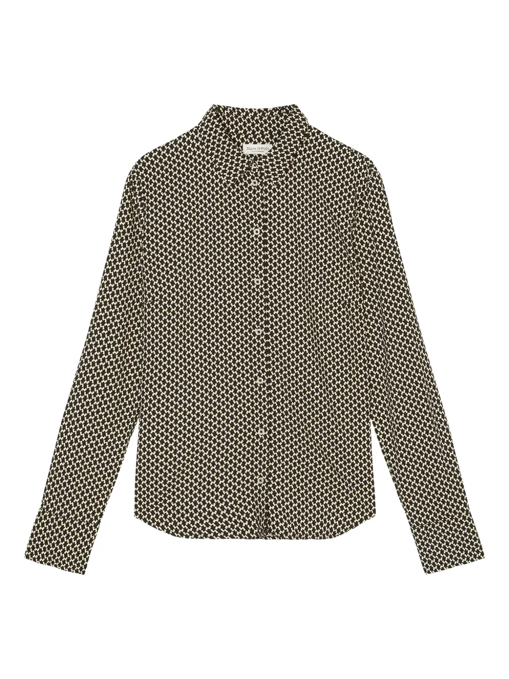Marc O'polo Geometric-print Button-up Shirt